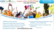  Informatica Online Training and Placement Assistance